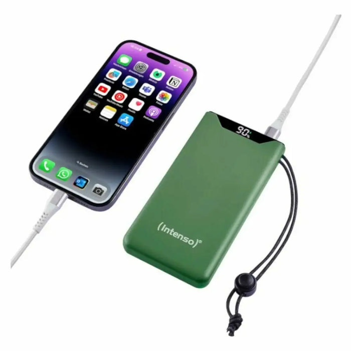 Преносима батерия Powerbank INTENSO 7332037 Зелен 10000 mAh