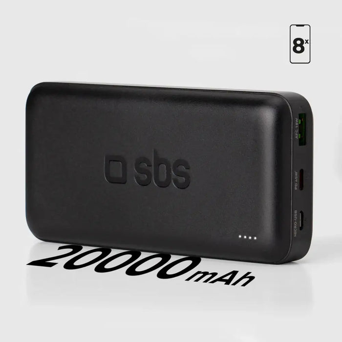 Преносима батерия Powerbank SBS TTBB20000PD20K 20000 mAh
