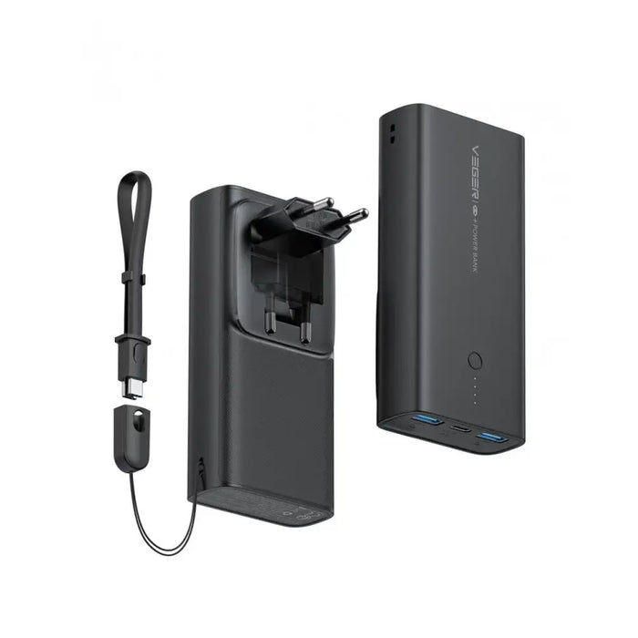 Преносима батерия Powerbank Veger ACE100 W1146 10000mAh 20W