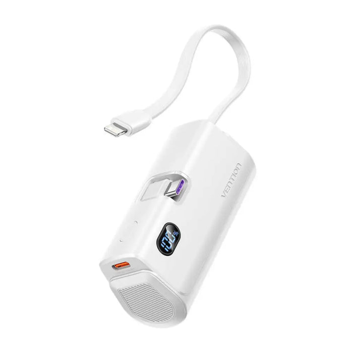 Преносима батерия Powerbank Vention LED дисплей 4800mAh