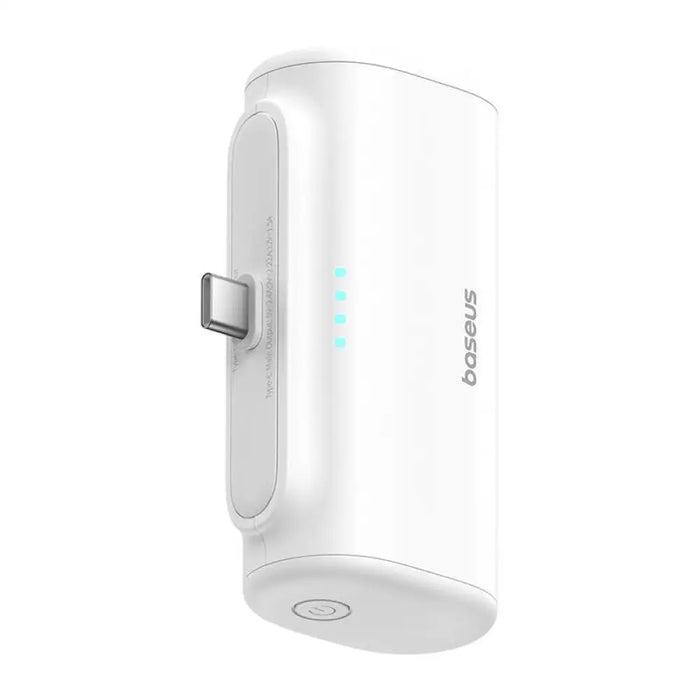 Преносима батерия Baseus Compact 5000mAh 20W USB-C бяла