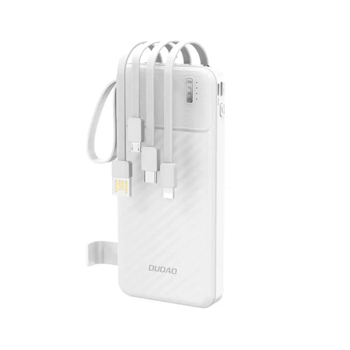Преносима батерия Powerbank 10000mAh Dudao K11 Бял