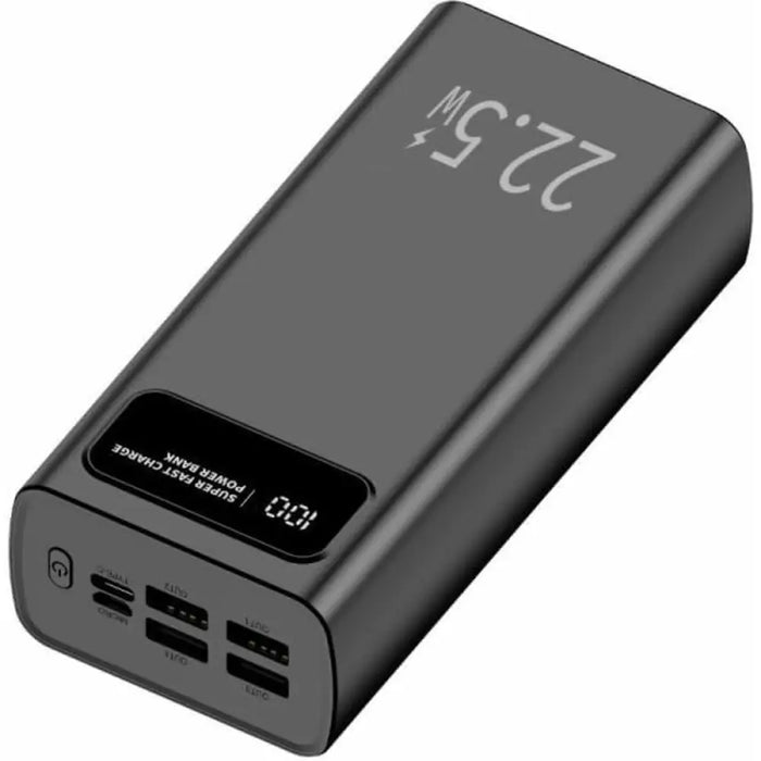Преносима батерия Powerbank LEOTEC LEPOW30W22K Черен 30000