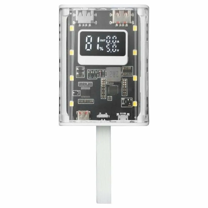 Преносима батерия Powerbank Mars Gaming MPK10KW Бял 10000