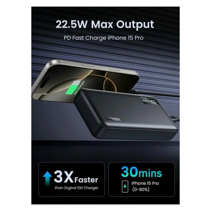 Преносима батерия Powerbank PB312 20 000mAh PD 22.5W UGREEN