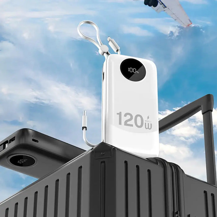 Преносима батерия Powerbank 20000mAh Dudao K13Pro Бяла