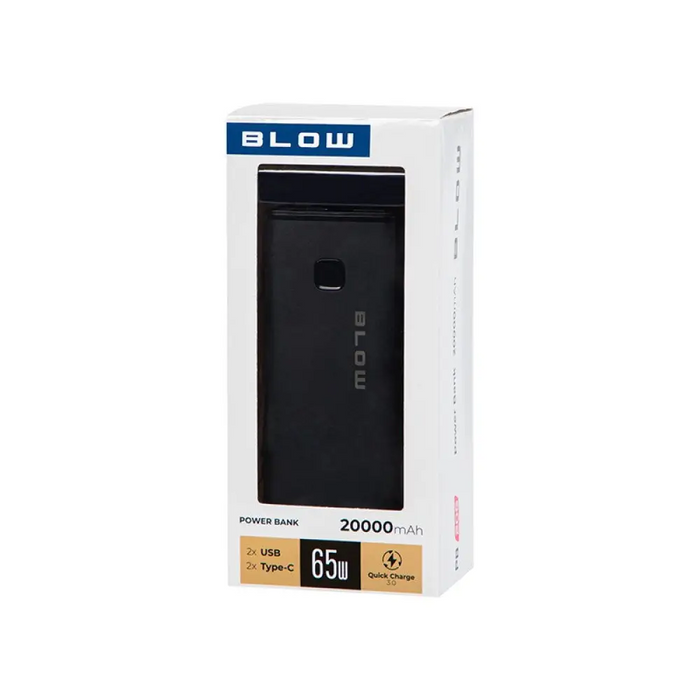 Преносима батерия Powerbank 20000mAh PD 65W PB20G