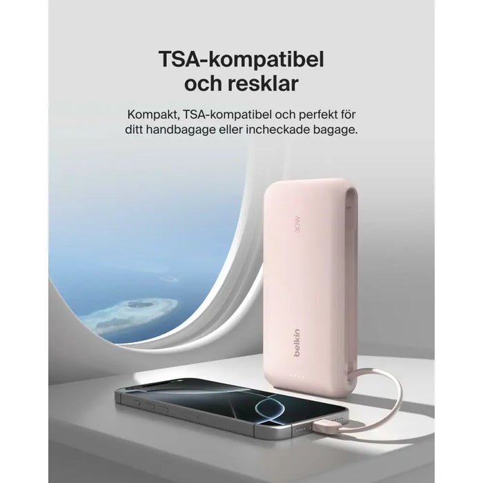 Преносима батерия Powerbank Belkin Розов 20000 mAh