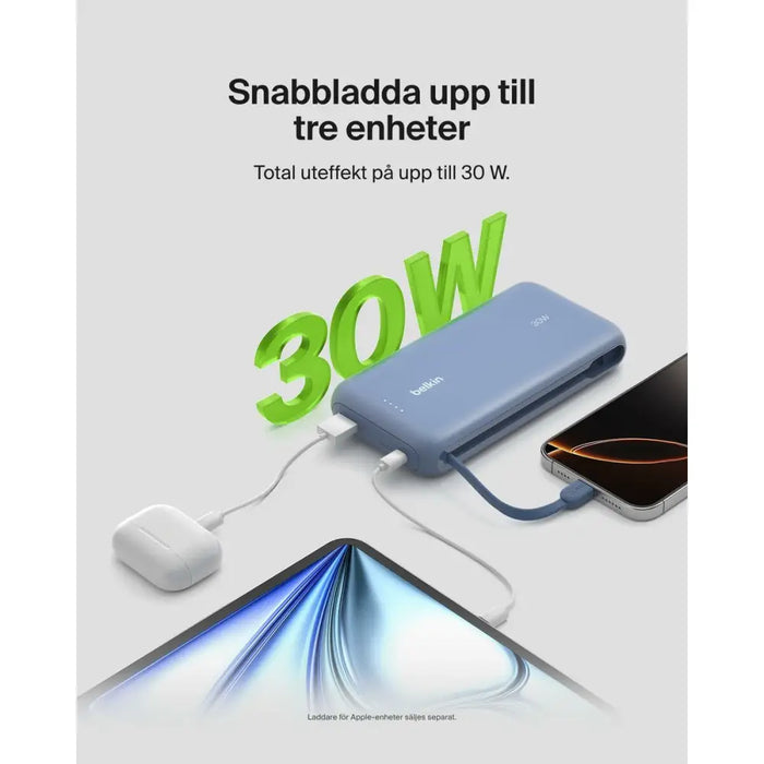 Преносима батерия Powerbank Belkin Син 20000 mAh