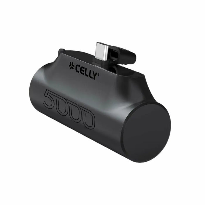 Преносима батерия Powerbank Celly PBC5000BK 5000 mAh Черен