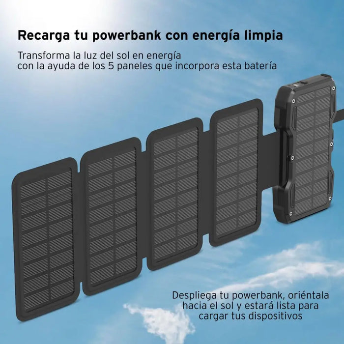 Преносима батерия Powerbank Head Черен 10000 mAh