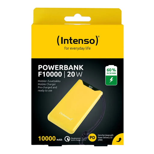 Преносима батерия Powerbank INTENSO 10000 mAh Жълт