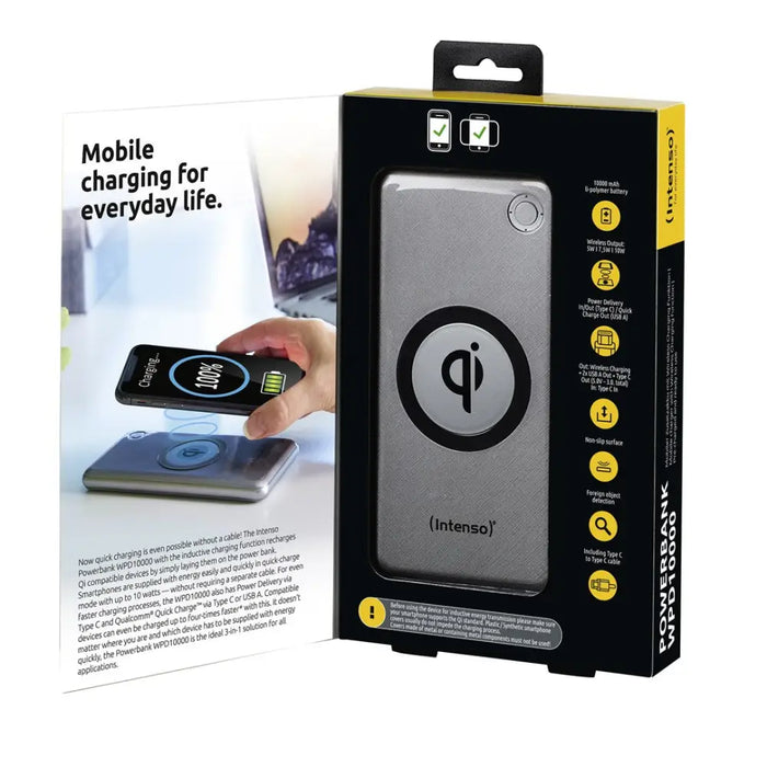 Преносима батерия Powerbank INTENSO 7343531 10000 mAh