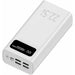 Преносима батерия Powerbank LEOTEC LEPOW30W22W Бял 30000 mAh