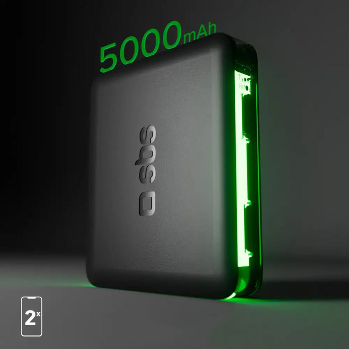 Преносима батерия Powerbank SBS NanoTube 5000 mAh