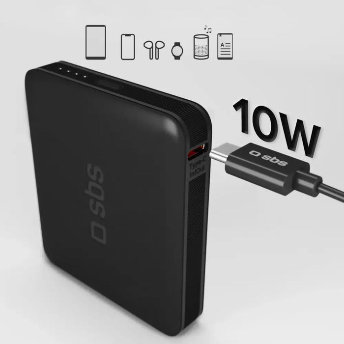Преносима батерия Powerbank SBS NanoTube 5000 mAh