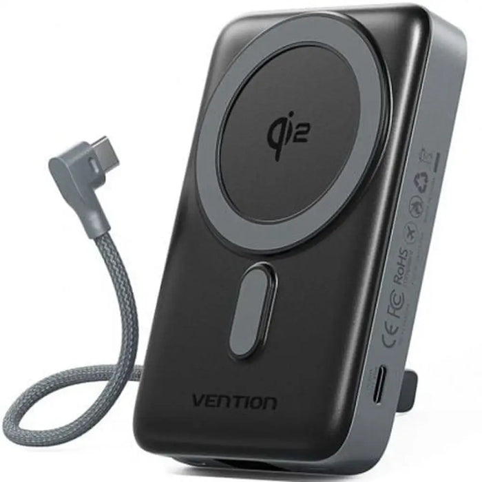 Преносима батерия Powerbank Vention FKHH0 Сив 10000 mAh