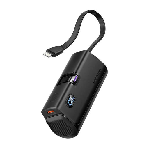 Преносима батерия Powerbank Vention LED дисплей 4800mAh