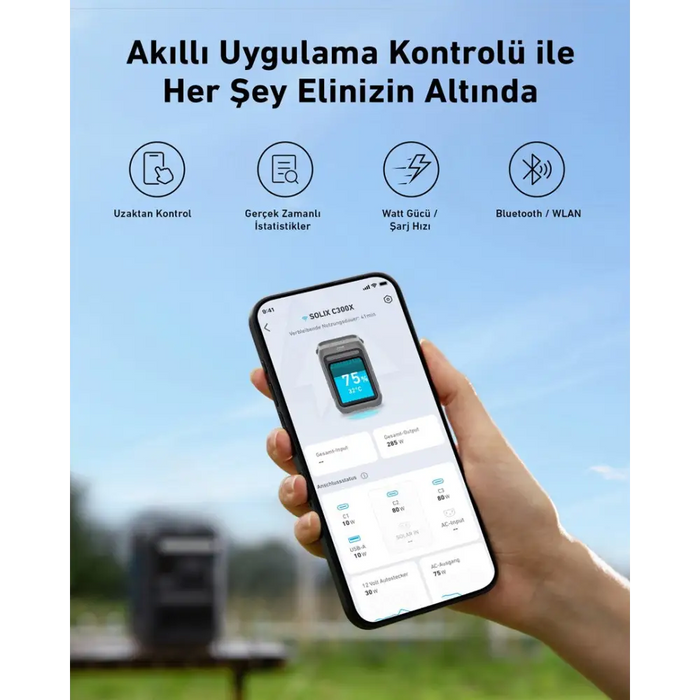 Преносима електростанция Anker SOLIX C300X 7