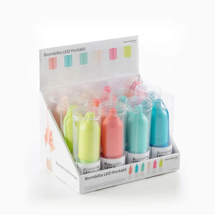 Преносима LED Крушка с Кабел Bulby InnovaGoods