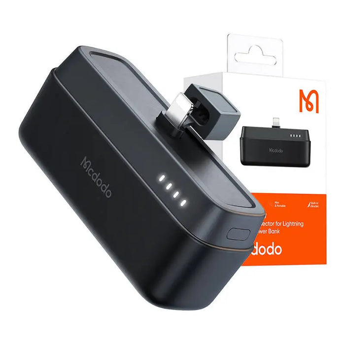 Преносима батерия Mcdodo MC-6281 20W 5000mAh Lightning черна