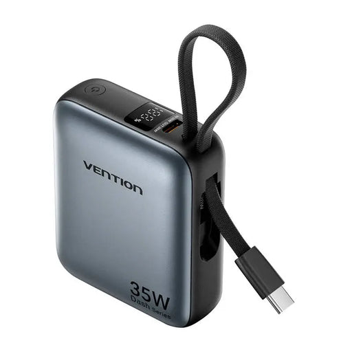 Преносима батерия Vention FHEH0 10000mAh 35W сива