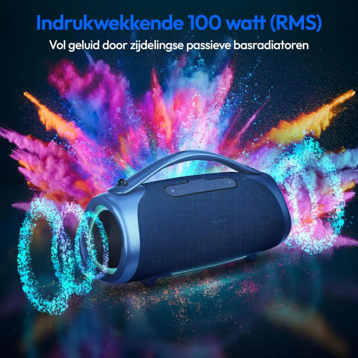 Преносими блутут колони Medion 50077082 Син 100 W 4 W