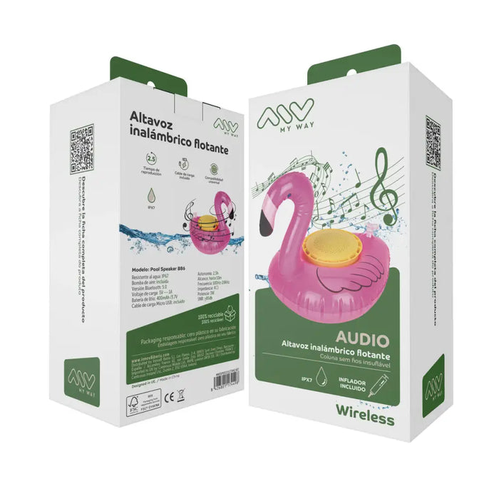 Преносими блутут колони Myway Flamingo
