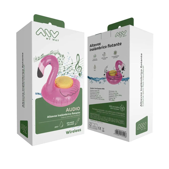 Преносими блутут колони Myway Flamingo