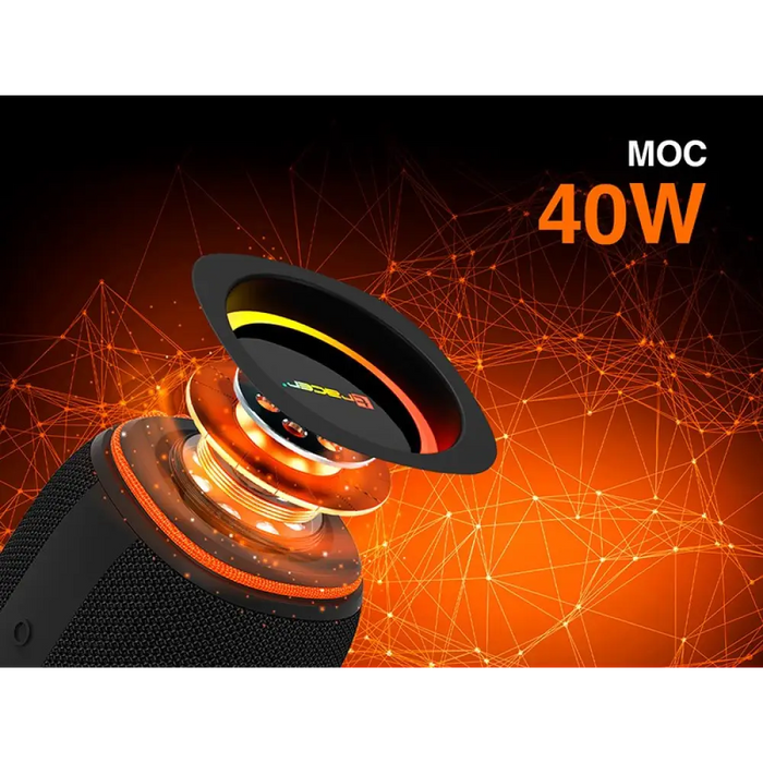 Преносими блутут колони Tracer XtremeBeat Pro Черен 40 W