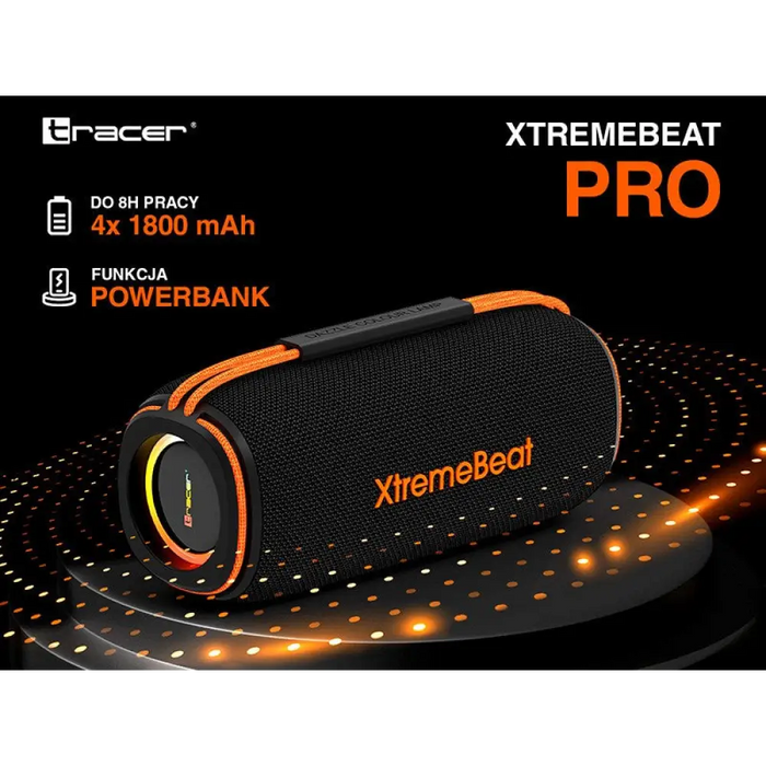 Преносими блутут колони Tracer XtremeBeat Pro Черен 40 W