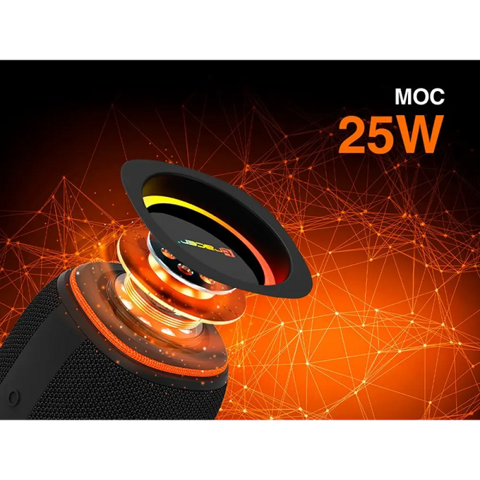 Преносими блутут колони Tracer XtremeBeat Ultra Черен 25 W