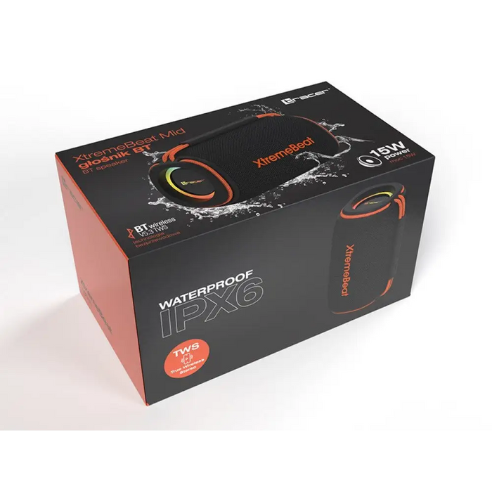 Преносими блутут колони Tracer XtremeBeat TWS Черен 15 W