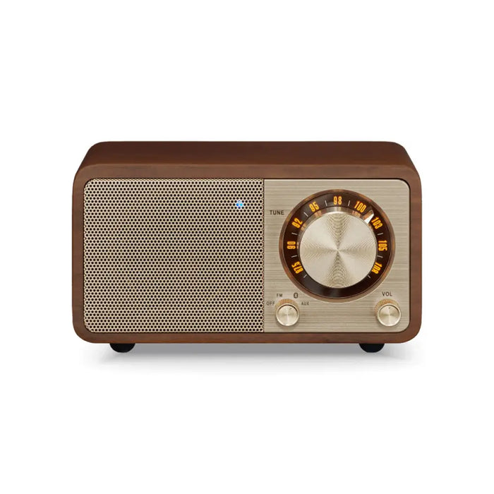 Преносимо блутут радио Sangean Ретро Дървен FM
