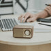 Преносимо блутут радио Sangean Ретро Дървен FM