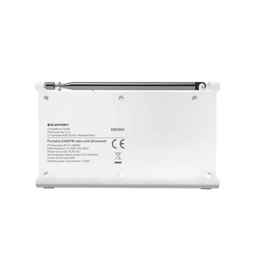 Преносимо радио Blaupunkt DR3WH Бяло