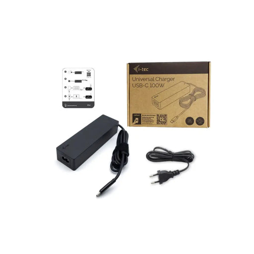 Преносимо зарядно устройство i-Tec CHARGER-C100W Черен