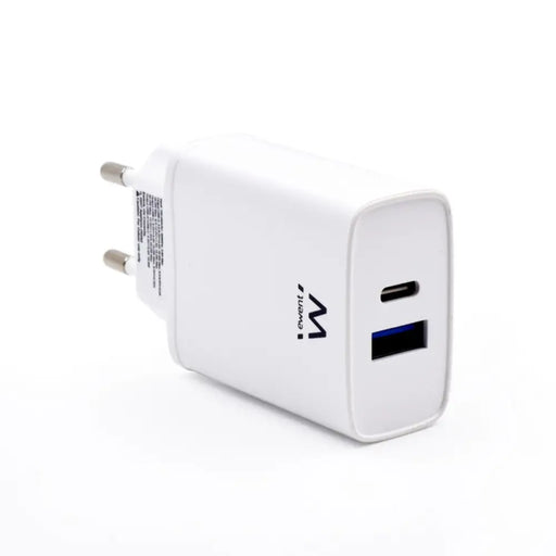 Преносимо зарядно устройство Ewent EW1321 Бял 20 W