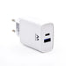 Преносимо зарядно устройство Ewent EW1321 Бял 20 W