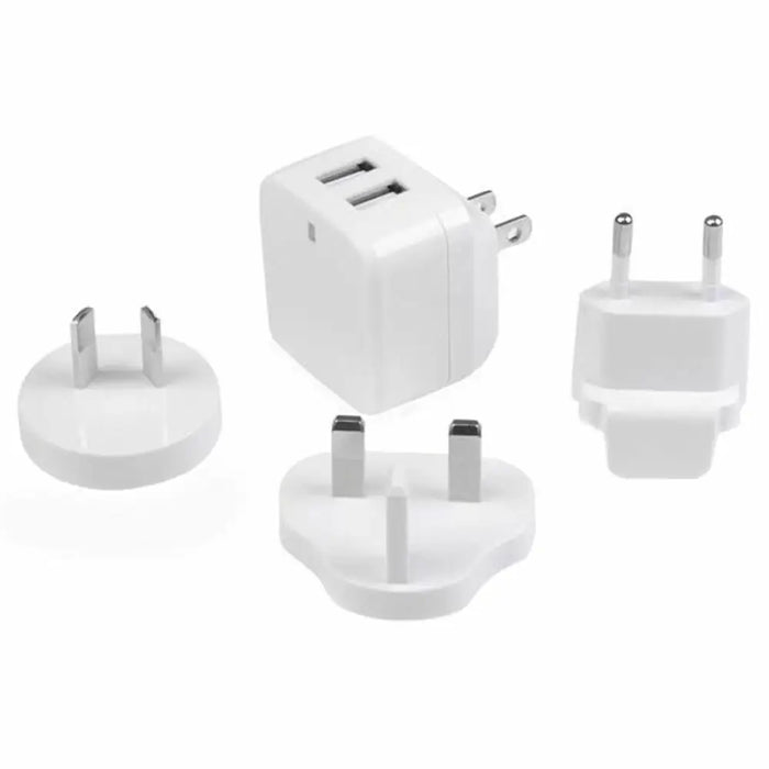 Преносимо зарядно устройство Startech USB2PACWH Черен 65 W