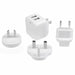 Преносимо зарядно устройство Startech USB2PACWH Черен 65 W