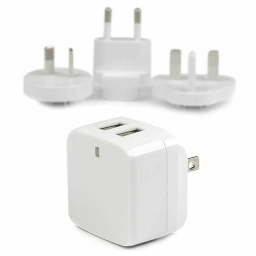 Преносимо зарядно устройство Startech USB2PACWH Черен 65 W