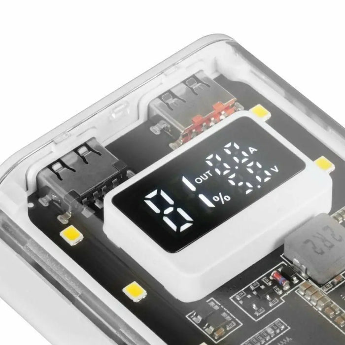 Преносима батерия Powerbank Mars Gaming MPK10KW Бял 10000