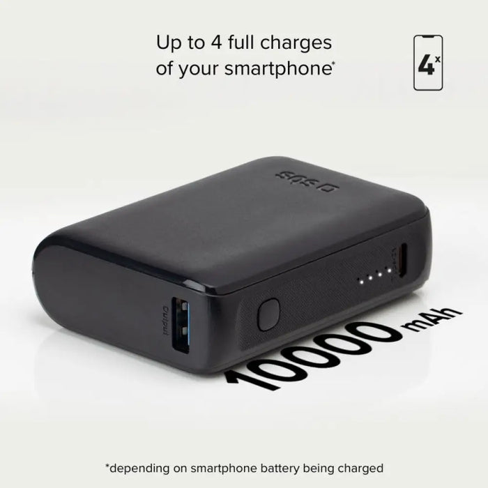 Преносима батерия Powerbank 10 000mAh,2xUSB-C,1xUSB A,10W
