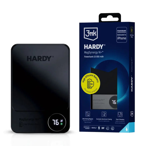 Преносима батерия Powerbank 3mk HARDY® MagSynergy Ni + ™