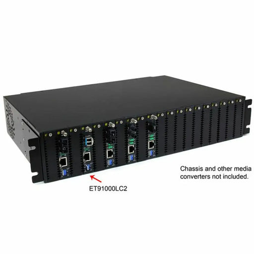 Преобразувател от RJ45 до оптична оптика Startech ET91000LC2