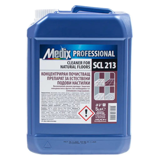 ПРЕПАРАТ ЗА ПАРКЕТ И ЛАМИНАТ 5 L SCL 213 MEDIX PROFESSIONAL