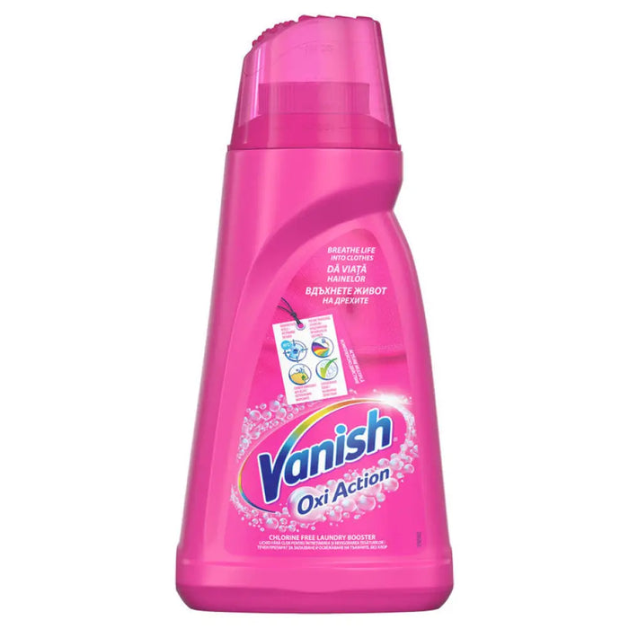 ПРЕПАРАТ ЗА ПЕТНА ЦВЕТНО БЯЛО ПРАНЕ 1 L VANISH