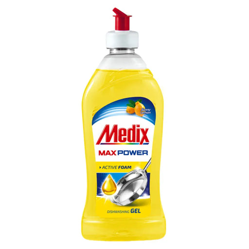 ПРЕПАРАТ ЗА СЪДОВЕ 450 ML MAX POWER LEMON MEDIX