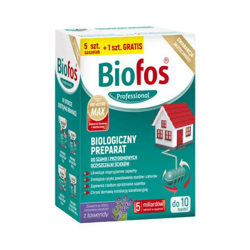 ПРЕПАРАТ ЗА СЕПТИЧНИ ЯМИ 6X25ГР BIOFOS